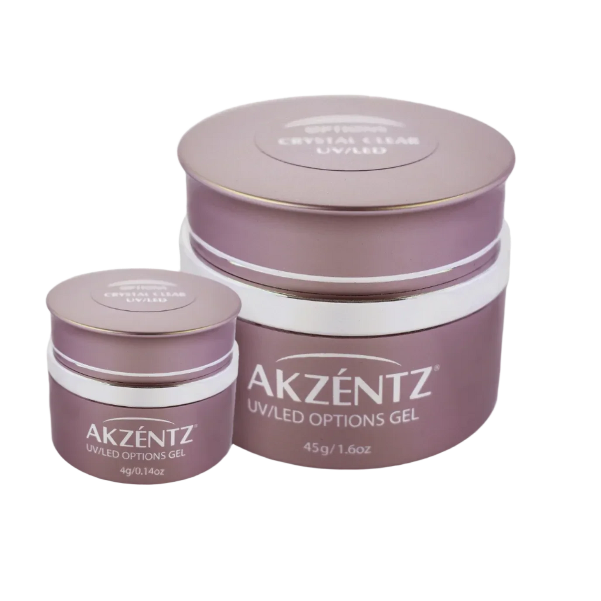 Akzentz - Options Crystal Clear UV/LED, 4g / 45g