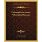 Philosophia Sacra and Philosophia Moysaica - Paperback