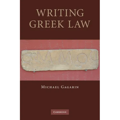 Writing Greek Law - Paperback