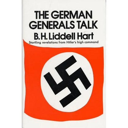 German Generals Talk - Paperback