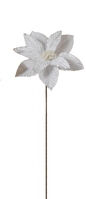12" Poinsettia Pick -