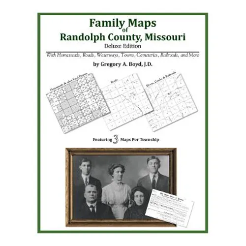 Family Maps of Randolph County, Missouri - Paperback
