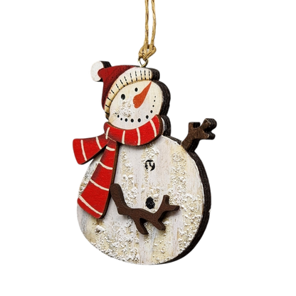 Rustic Wood Ornament -