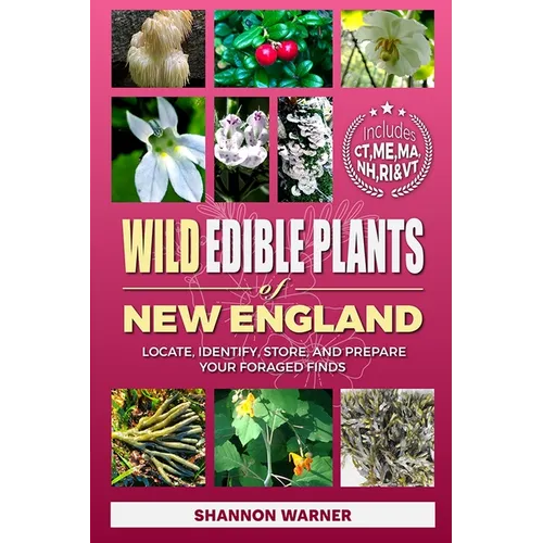 Wild Edible Plants of New England: Locate, Identify, Store, and Prepare Your Foraged Finds - Paperback