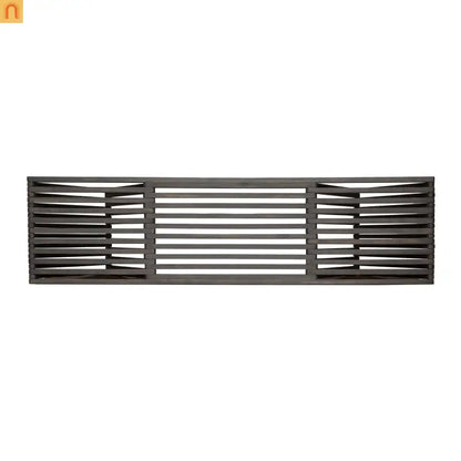 Outdoor Bench Acacia Wood 63" Dark Gray Slat