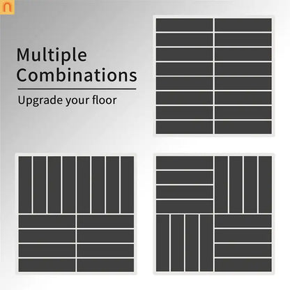 Outdoor Deck Tiles Interlocking Plastic Dark Gray 12x12