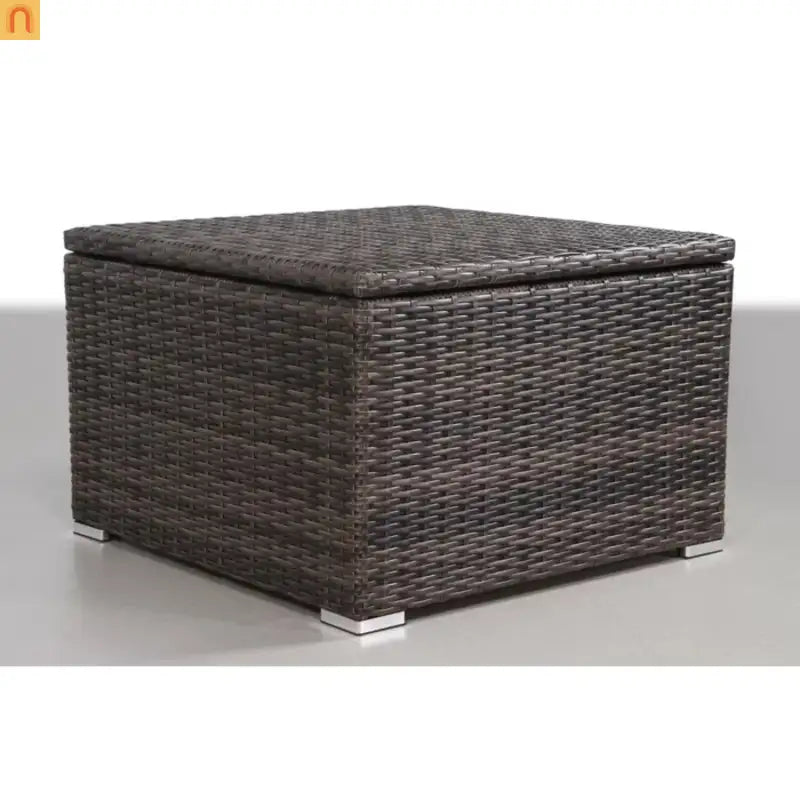Outdoor Patio Set Wicker Espresso 12-Piece Seats 8 130in