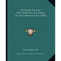 Reunion Of The Descendants Of John Lee Of Farmington (1896) - Paperback