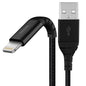 Overtime Apple Mfi Certified iPhone Charger 10ft Extra Long Nylon Braided Lightning Cable - Black