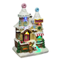 Lighted Resin Gingerbread House - Cookies