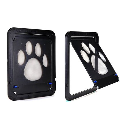 OWNPETS Pet Dog Magnetic Flap Screen Door