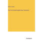 The First Printed English New Testament - Hardcover