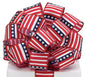 Stars and Stripes Patriotic Wired Ribbon