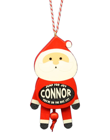 Dancing Wooden Ornament (A - D) -