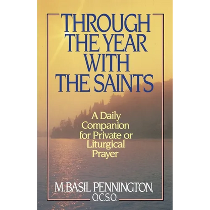 Through the Year with the Saints - Paperback