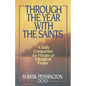 Through the Year with the Saints - Paperback