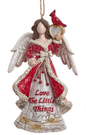 Birch Berries Faceless Angel Ornament - Love The Little Things