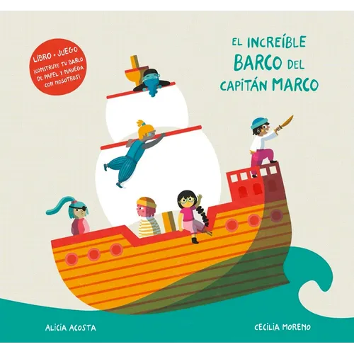 El Increíble Barco del Capitán Marco - Hardcover