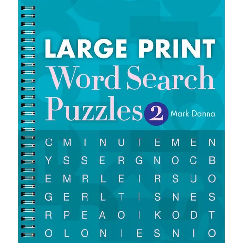 Large Print Word Search Puzzles 2 - Spiral