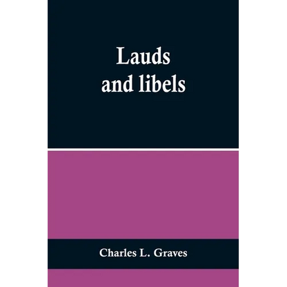 Lauds and libels - Paperback