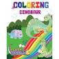 Coloring Dinosaur: Jumbo Kids Coloring & Activity Book Ages 4-8 - Paperback