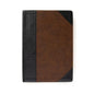KJV Super Giant Print Reference Bible, Black/Brown Leathertouch - Imitation Leather