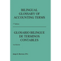 Bilingual Glossary of Accounting Terms - Paperback