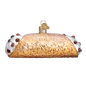 Cannoli Glass Ornament