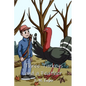 Three Turkeys and a Feather - Paperback