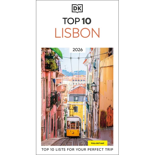 DK Top 10 Lisbon: Top 10 Lists for Your Perfect Trip, Plus an All-Weather Folded Map - Paperback
