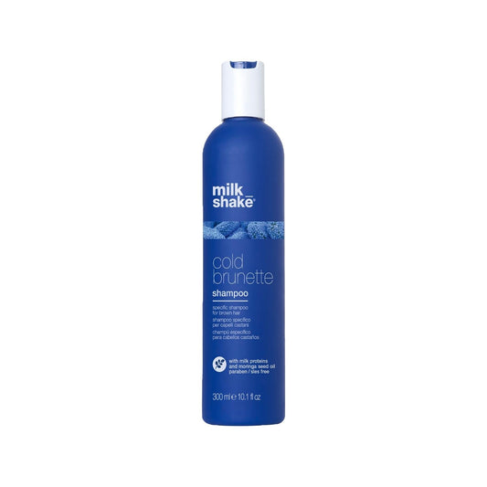 milk_shake Cold Brunette Shampoo for Brown Hair - 300ml, Enhances Color & Nourishes Hair