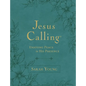 Jesus Calling, Large Text Teal Leathersoft, with Full Scriptures: Enjoying Peace in His Presence (a 365-Day Devotional) - Imitation Leather