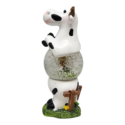 Standing Cow Snowglobe