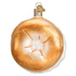 Bagel Glass Ornament