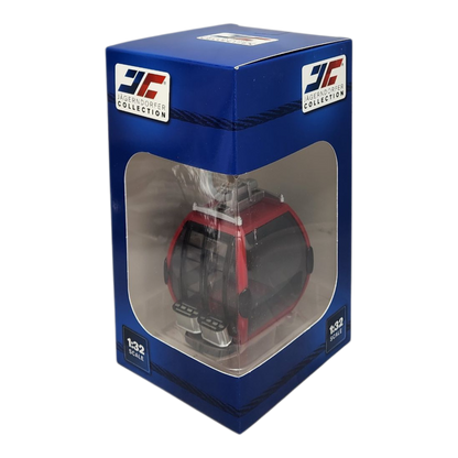 Ski Lift Cabin - Red/Black - 1:32 Scale
