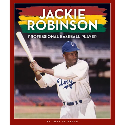 Jackie Robinson: Professional Baseball Player - Library Binding
