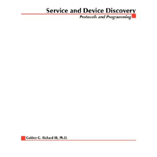 Service and Device Discovery - Paperback