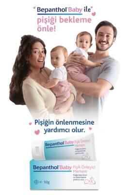 Bepanthol Baby Diaper Rash Cream - Hypoallergenic & Fragrance-Free for Sensitive Skin, 50g