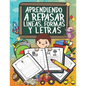 Aprendiendo a Repasar Líneas, Formas y Letras: Libro de ejercicios para trazar líneas, formas y actividades de escritura - niños preescolares 3+ años - Paperback