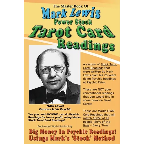 The Master Book of Mark Lewis Power Stock Tarot Card Cold Readings - Paperback