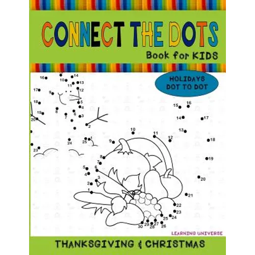Connect the Dots Book for Kids: Dot to Dot Coloring Activity Book for Kids - Paperback