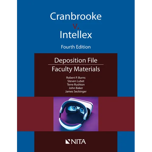 Cranbrooke V. Intellex: Faculty Materials - Paperback