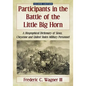 Participants in the Battle of the Little Big Horn: A Biographical Dictionary of Sioux, Cheyenne and United States Military Personnel, 2D Ed. - Paperback