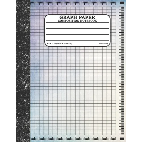 Graph Paper Composition Notebook: Math and Science Lover Graph Paper Cover Grunge(Quad Ruled 5 squares per inch, 100 pages) Birthday Gifts For Math Lo - Paperback