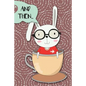 And Then...: Adventures of a Rabbit in a Tea Cup a What Happens Next Comic Activity Book for Artists - Paperback