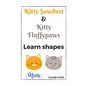 Kitty Sawdust and Kitty Fluffypaws. Learn shapes. - Paperback