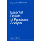 Essential Results of Functional Analysis - Paperback