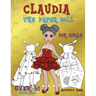 Claudia The Paper Doll Activity Book - Paperback
