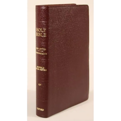 Old Scofield Study Bible-KJV-Classic: 1917 Notes - Leather