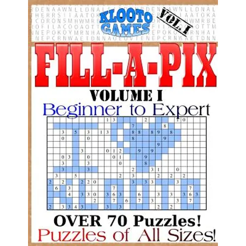 KLOOTO GAMES Fill-a-Pix - Paperback